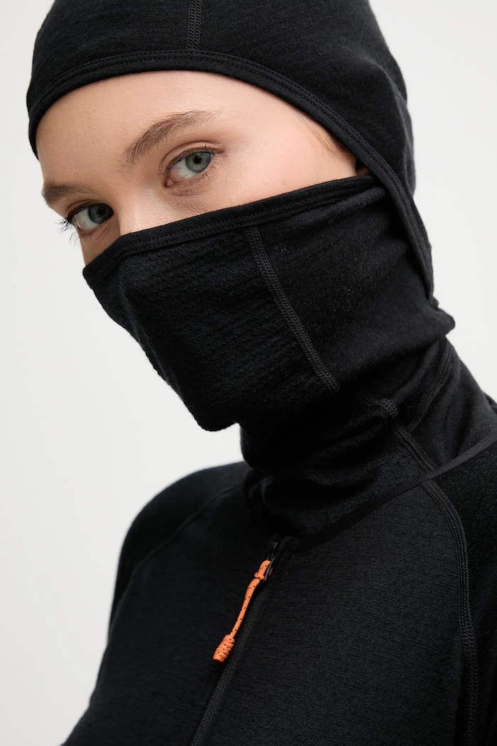 Icebreaker tuta funzionale Merino 200 Oasis IB0A57D50JE1 nero