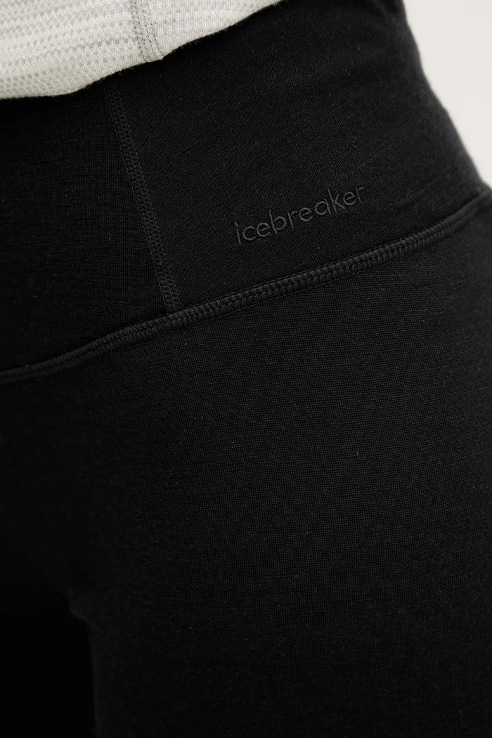 Funkčné legíny Icebreaker Merino 200 Oasis čierna IB0A57BB0011