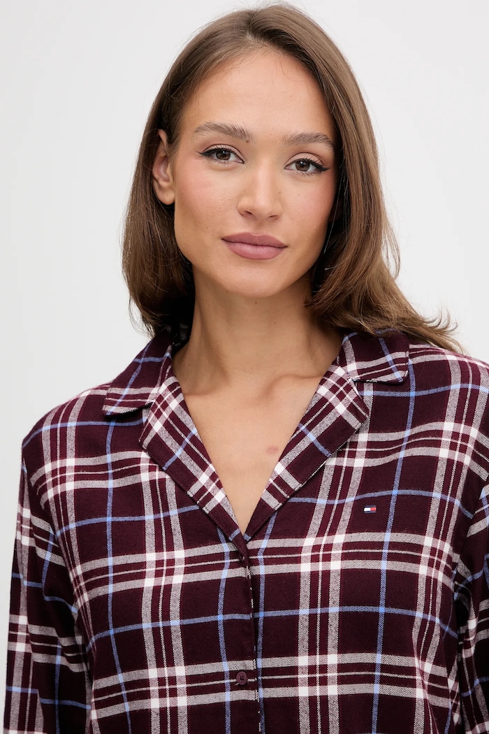 Ruházat Tommy Hilfiger pizsama UW0UW06158 burgundia