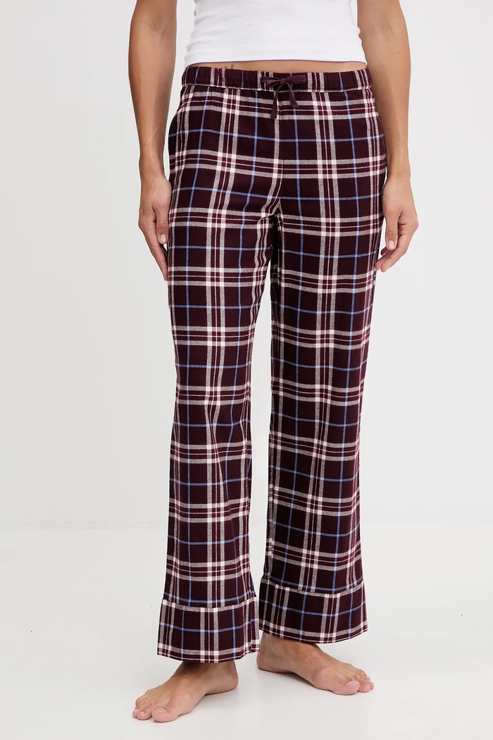 Tommy Hilfiger pizsama burgundia UW0UW06158