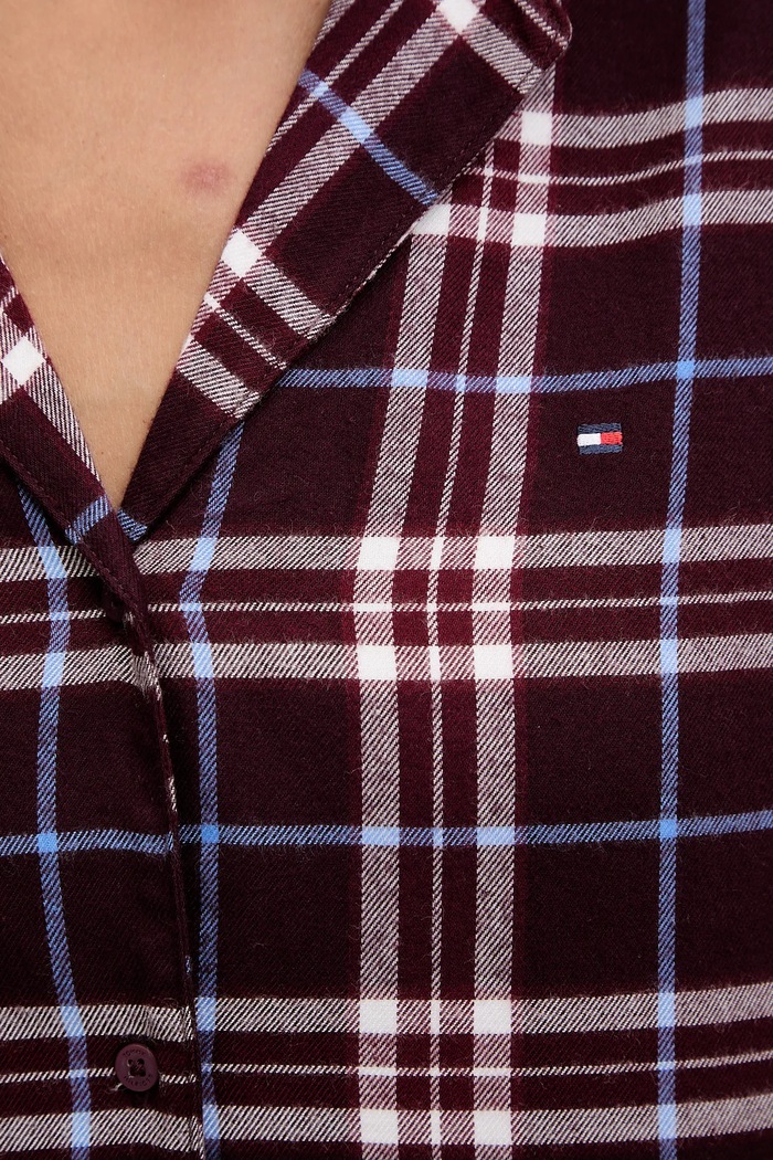Tommy Hilfiger pizsama UW0UW06158 burgundia