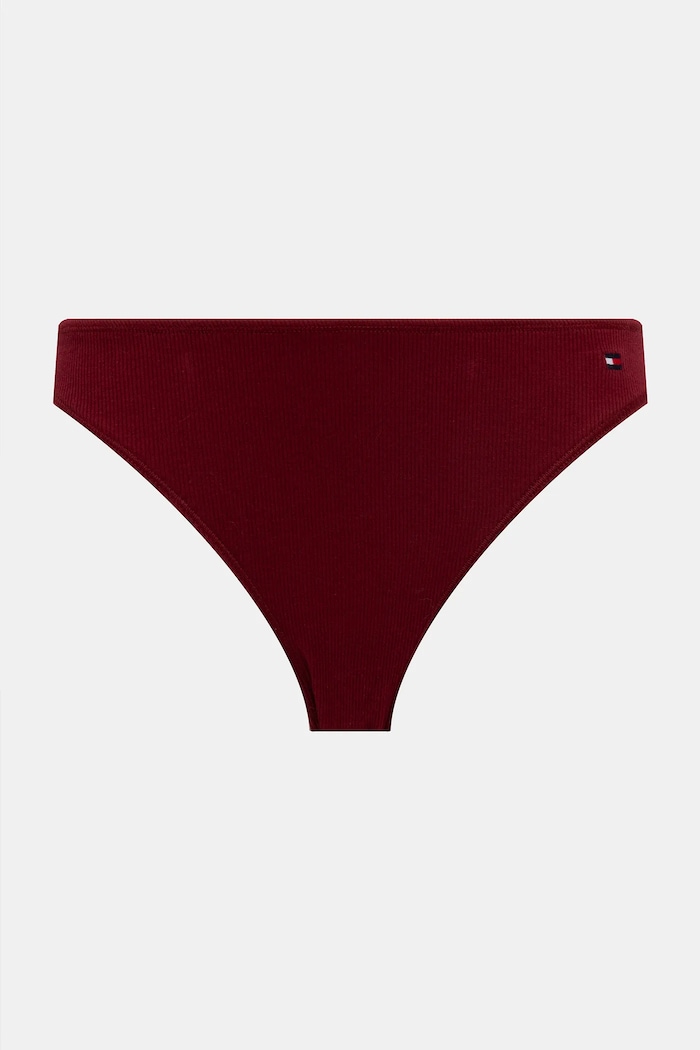 Tommy Hilfiger chiloți full brief de femei cu bumbac pachet de 3 UW0UW06131 roz SS26