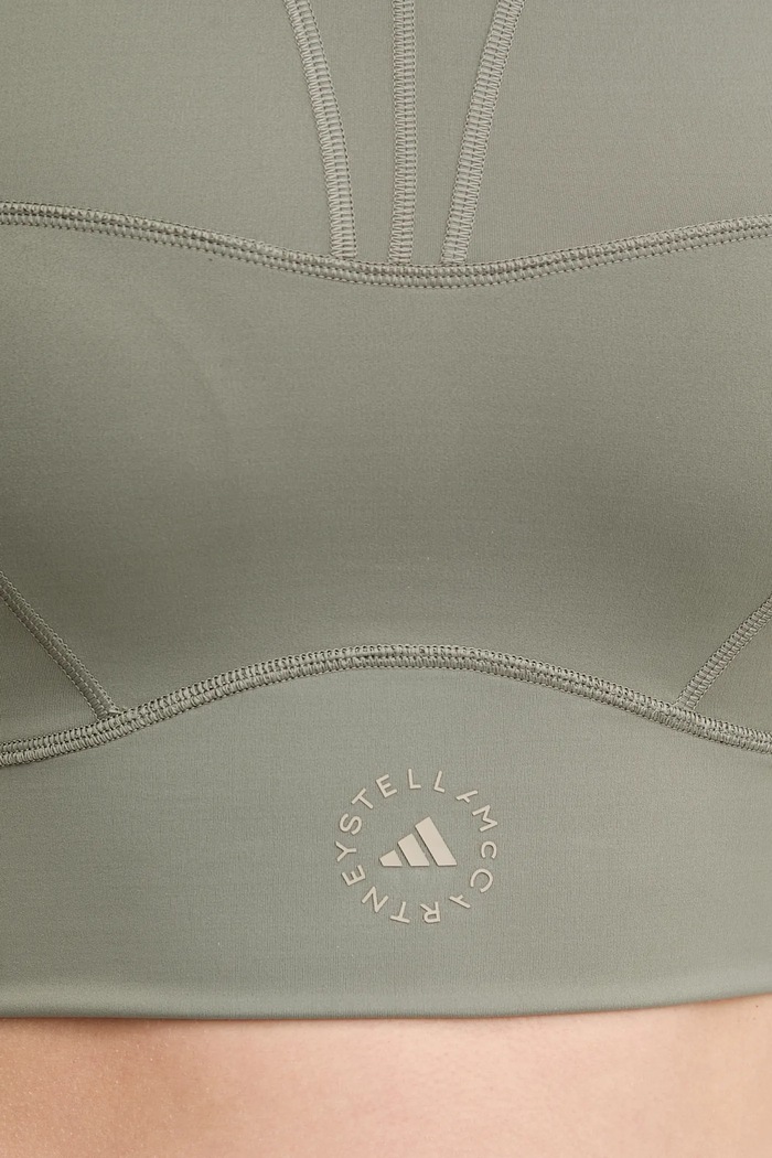 adidas by Stella McCartney biustonosz sportowy JW4544 zielony