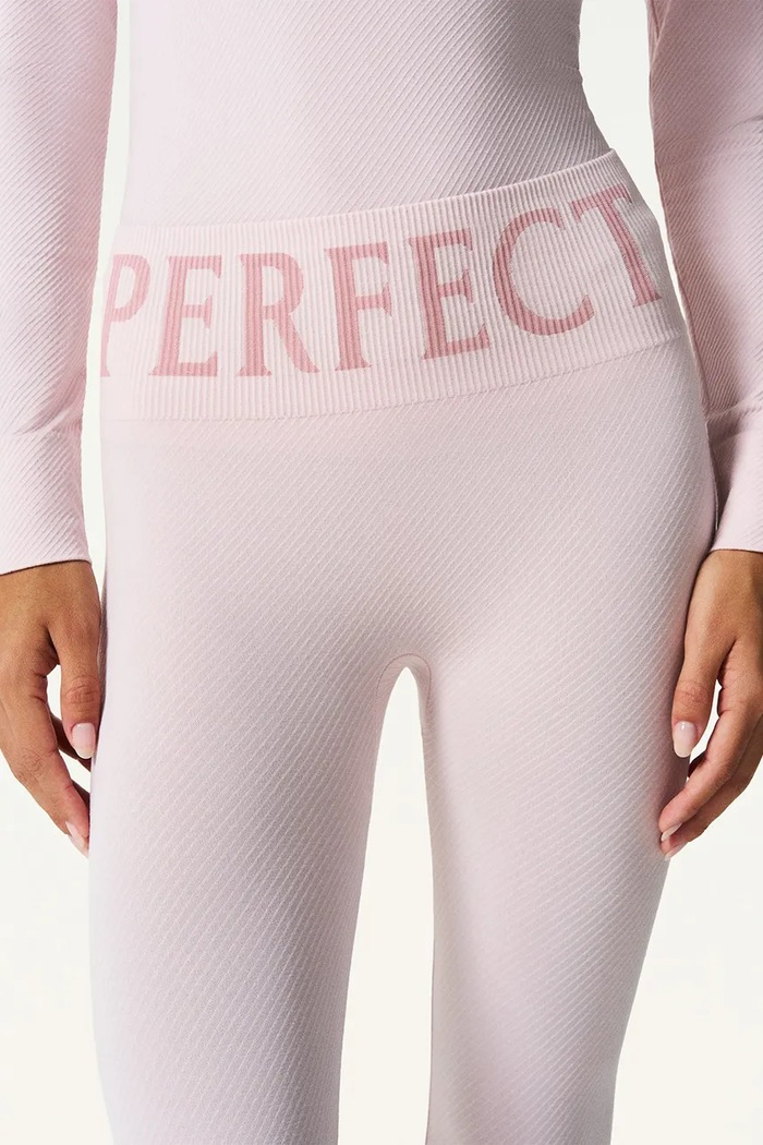 Odzież Perfect Moment Longsleeve funkcyjny damski z dodatkiem wełny Perfect Thermal W3001121 różowy