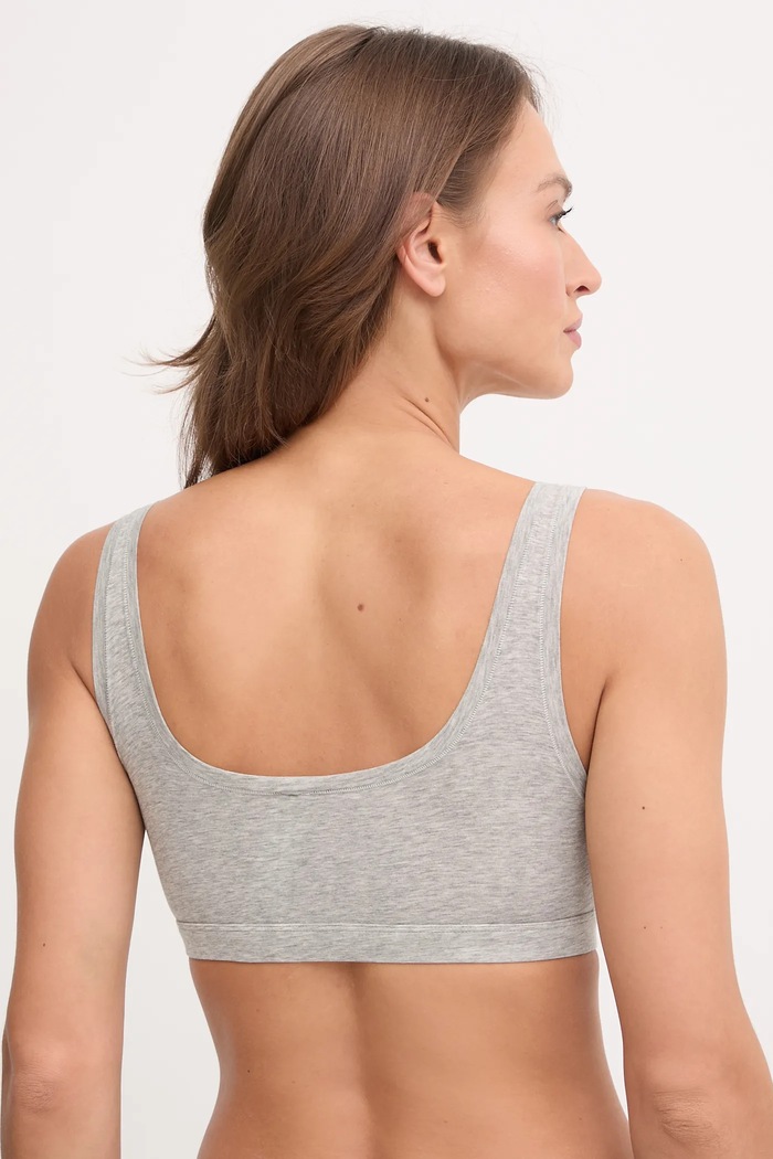Oblečenie Podprsenka Polo Ralph Lauren 4P0499 sivá