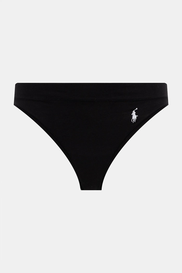 Στρινγκ Polo Ralph Lauren 3-pack 4P0710 μαύρο AW25