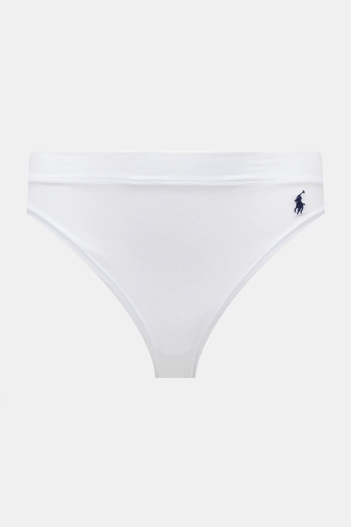 Îmbrăcăminte Polo Ralph Lauren chiloți full brief pentru femei cu bumbac pachet de 3 4P0711 bleumarin