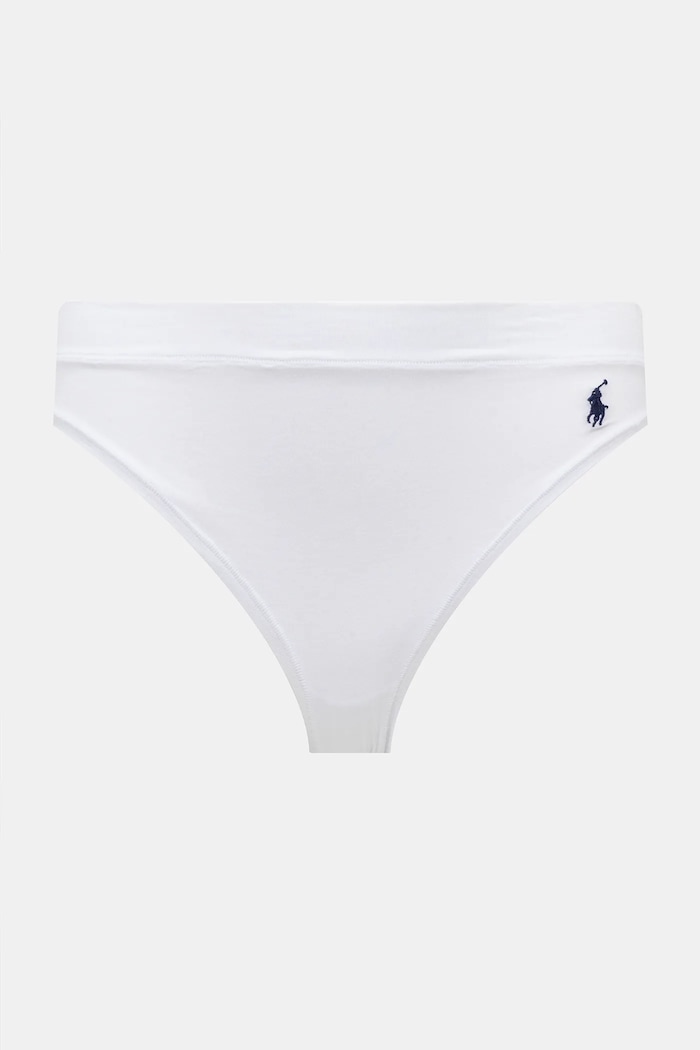 Îmbrăcăminte Polo Ralph Lauren chiloți full brief pentru femei cu bumbac pachet de 3 4P0711 bleumarin