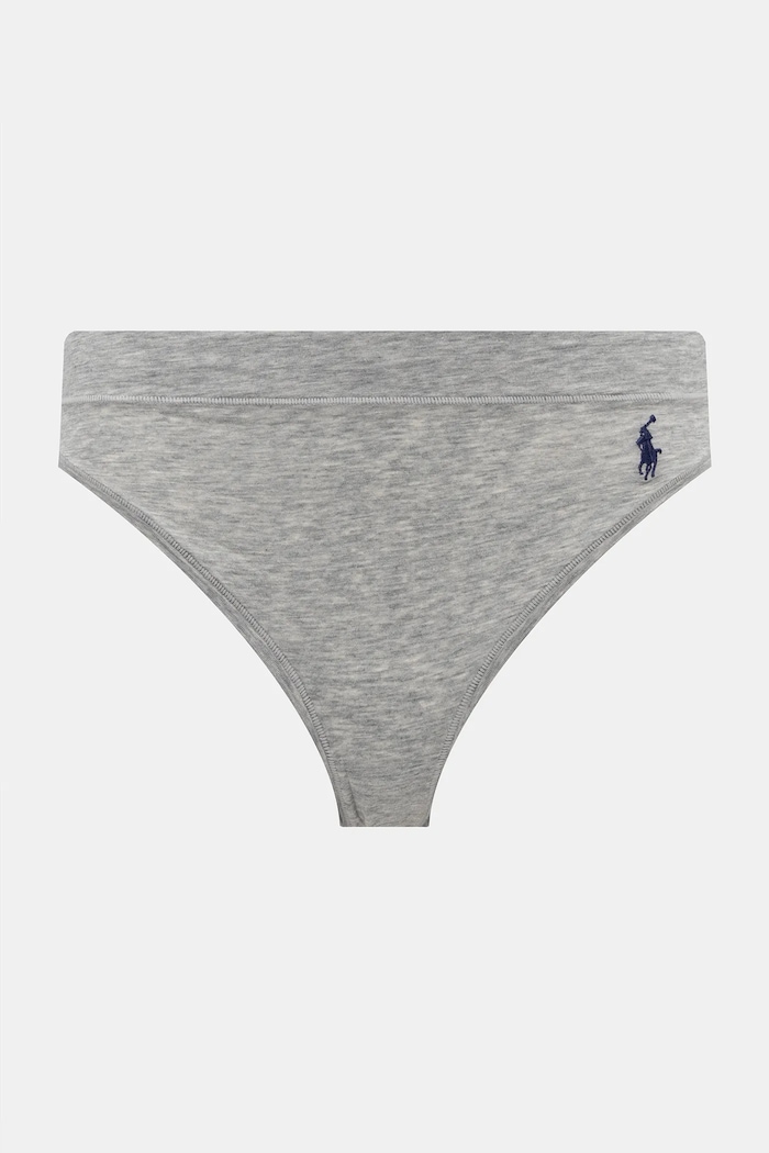 Polo Ralph Lauren chiloți full brief pentru femei cu bumbac pachet de 3 bleumarin 4P0711
