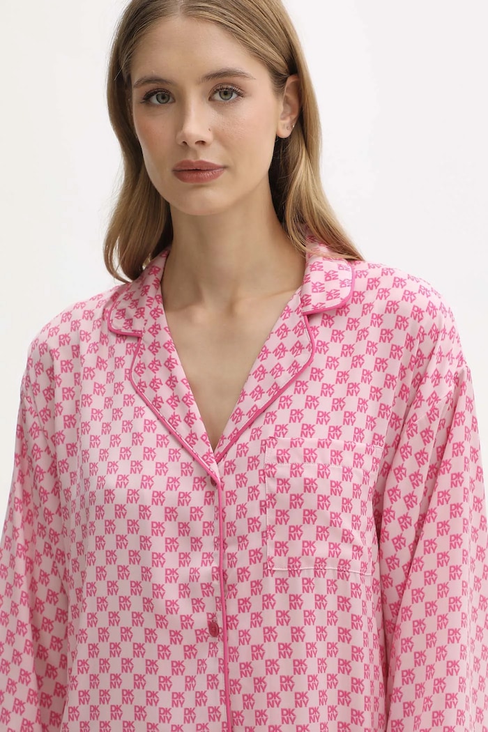 Dkny cămadă de noapte roz YI30061