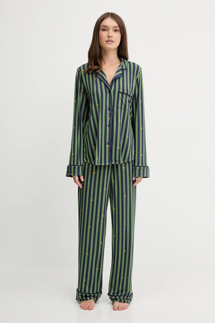 DKNY Pijama verde YI90076