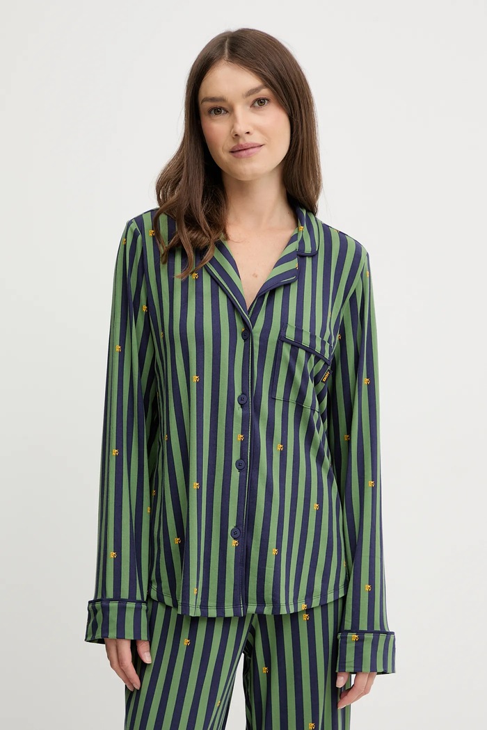 DKNY Pijama YI90076 verde AW25