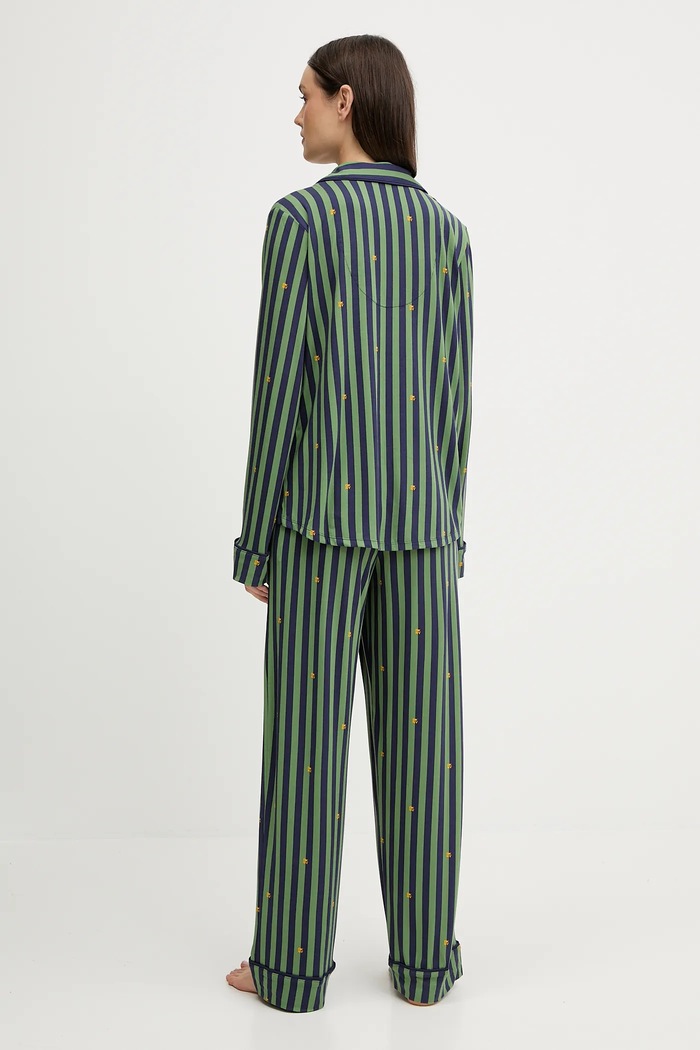 Pijama DKNY YI90076 verde
