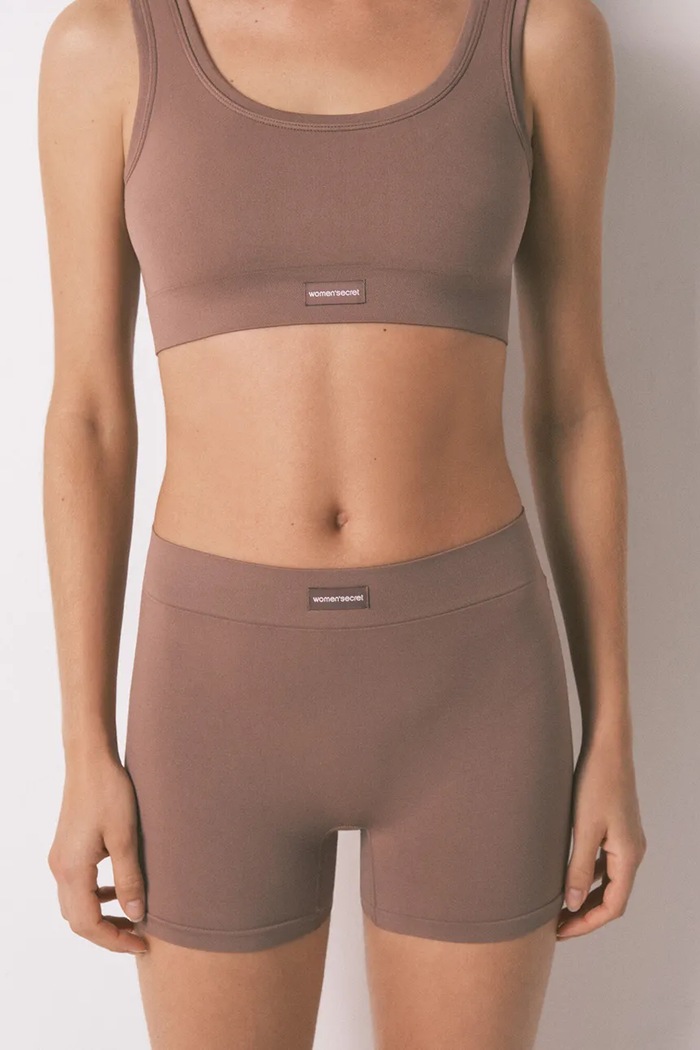 women'secret boxeralsó sima barna 5122019