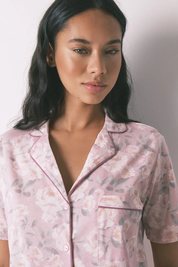 Îmbrăcăminte women'secret pijamale de bumbac 3592428 roz