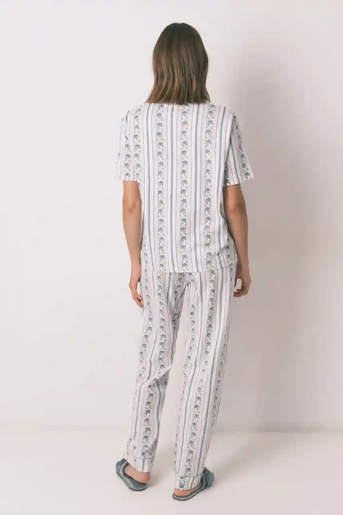 women'secret pamut pizsama 4852097 türkiz