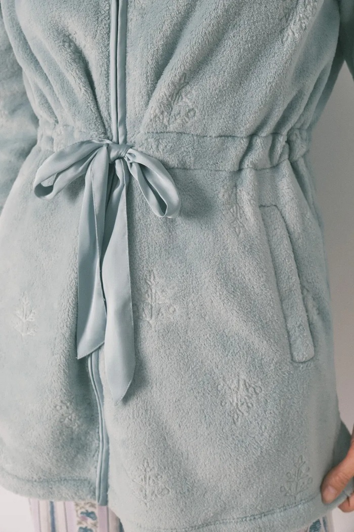Odzież women'secret szlafrok 3142294 turkusowy