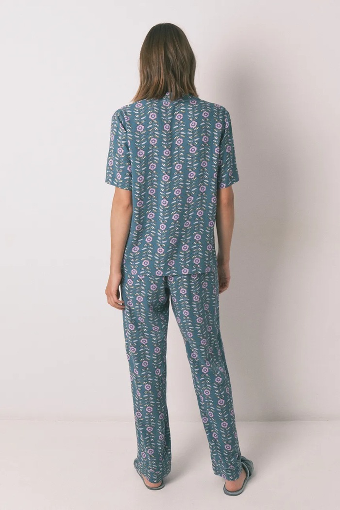 Pyžamo women'secret tyrkysová 4852100