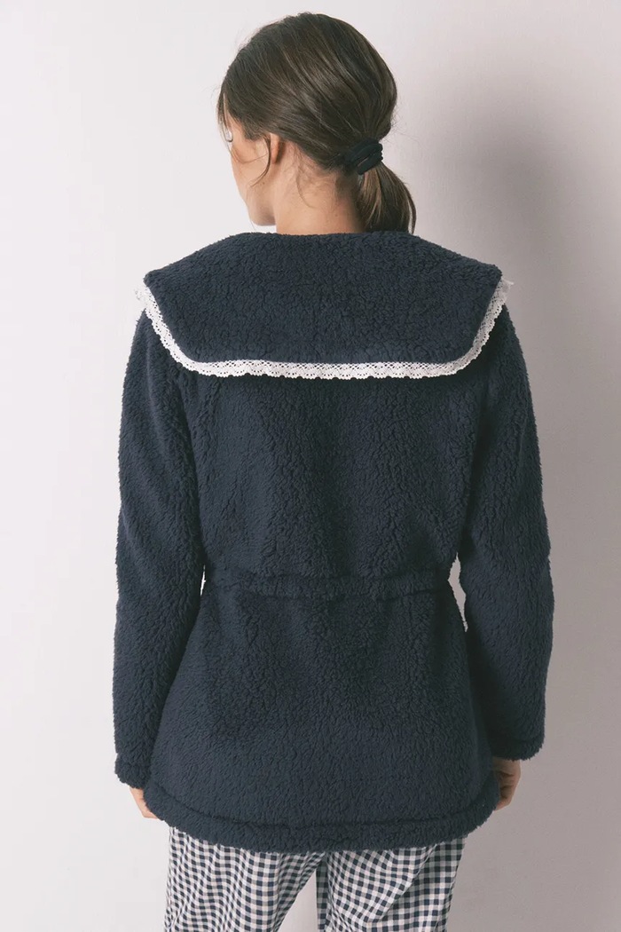 women'secret accappatoio blu navy 4412198