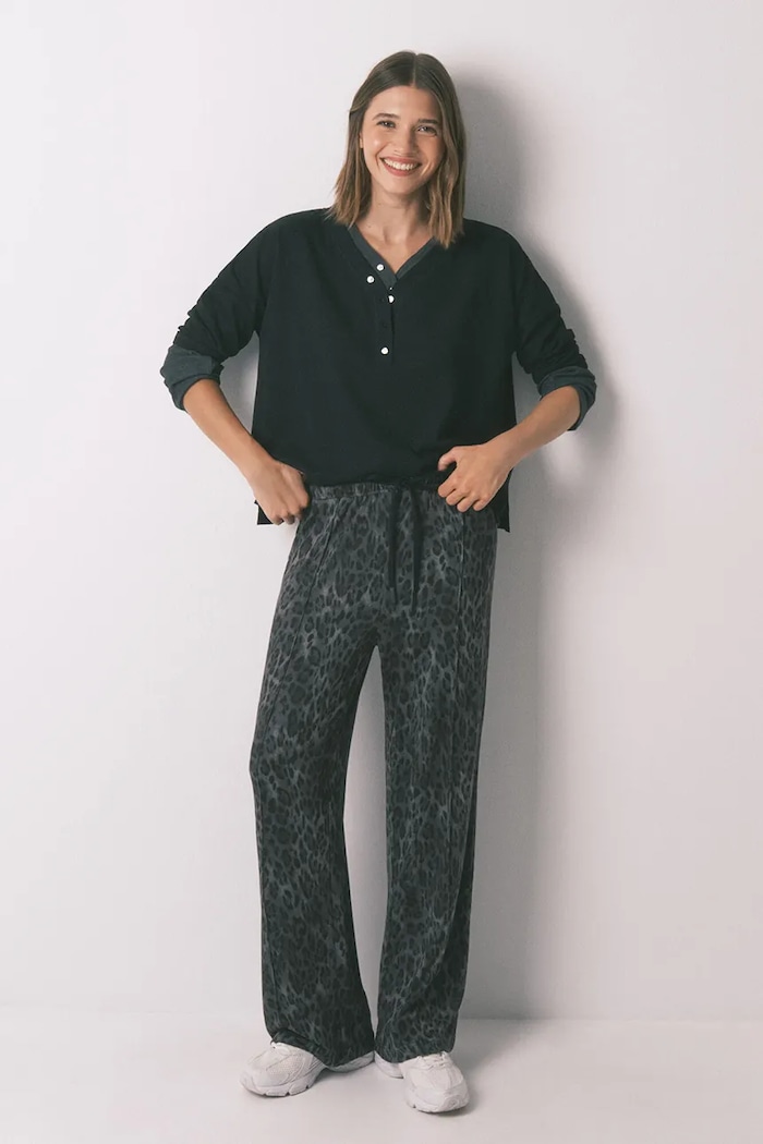 Odzież women'secret spodnie piżamowe 3702262 szary