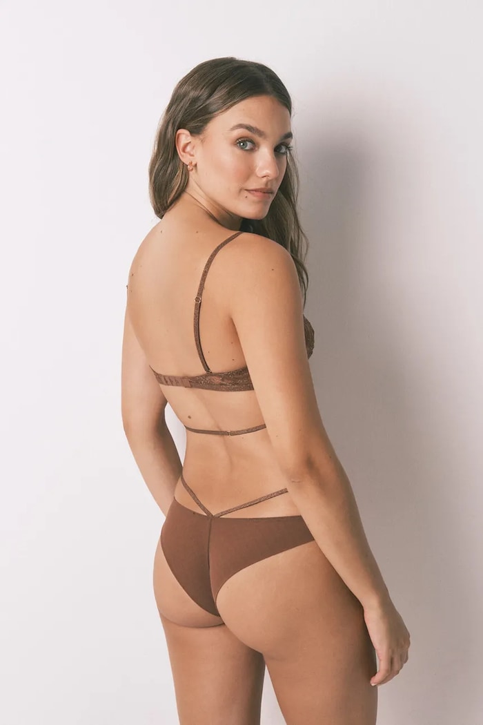 Σουτιέν women'secret καφέ 5662901