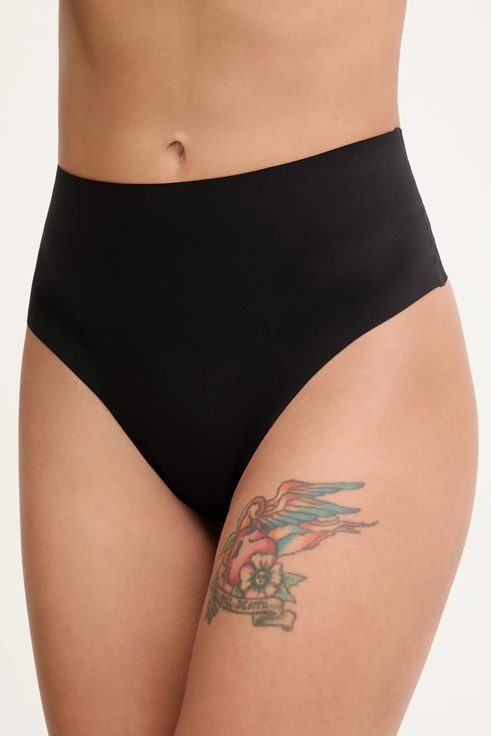 Tvarujúce tangá women'secret tangá čierna 5182808