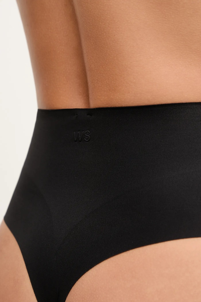 Oblečenie Tvarujúce tangá women'secret 5182808 čierna