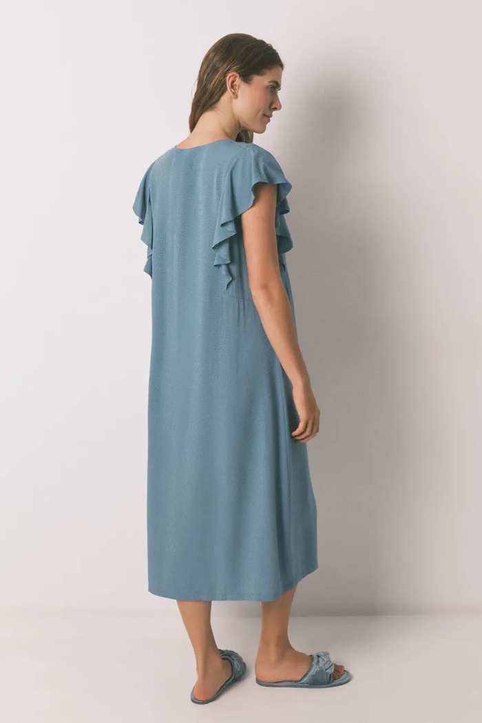 women'secret koszula nocna turkusowy 4362325