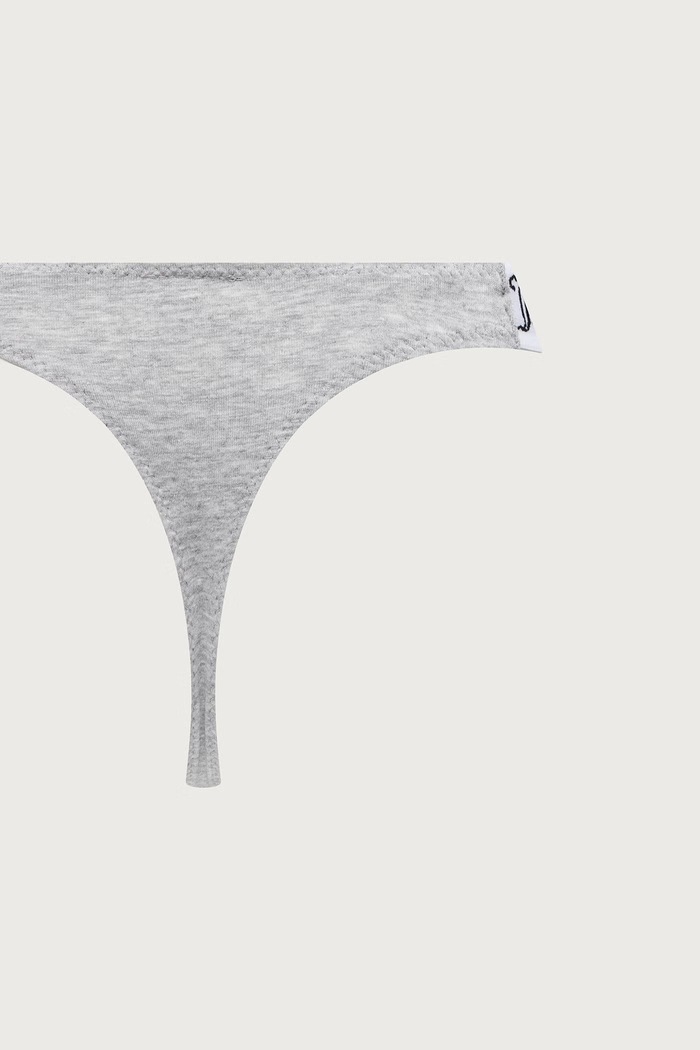Juicy Couture Tangá dámske s bavlnou 3 PK DEMI THNG 3-pak JCTTH225951