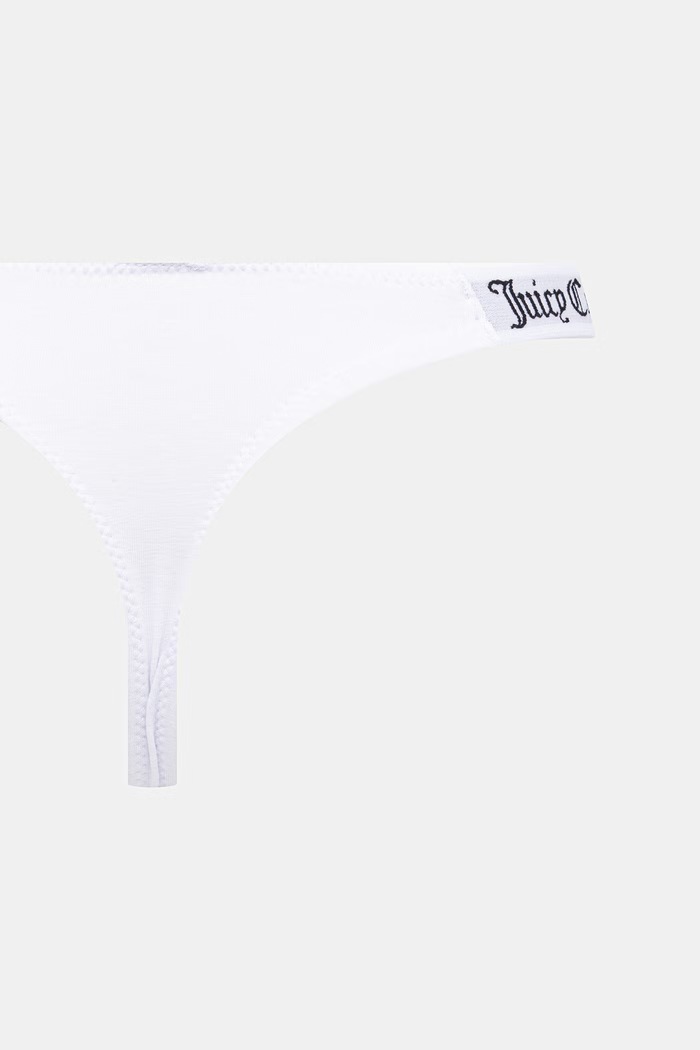 Juicy Couture στρινγκ γυναικεία με βαμβάκι 3 PK DEMI THNG 3-pack JCTTH225951