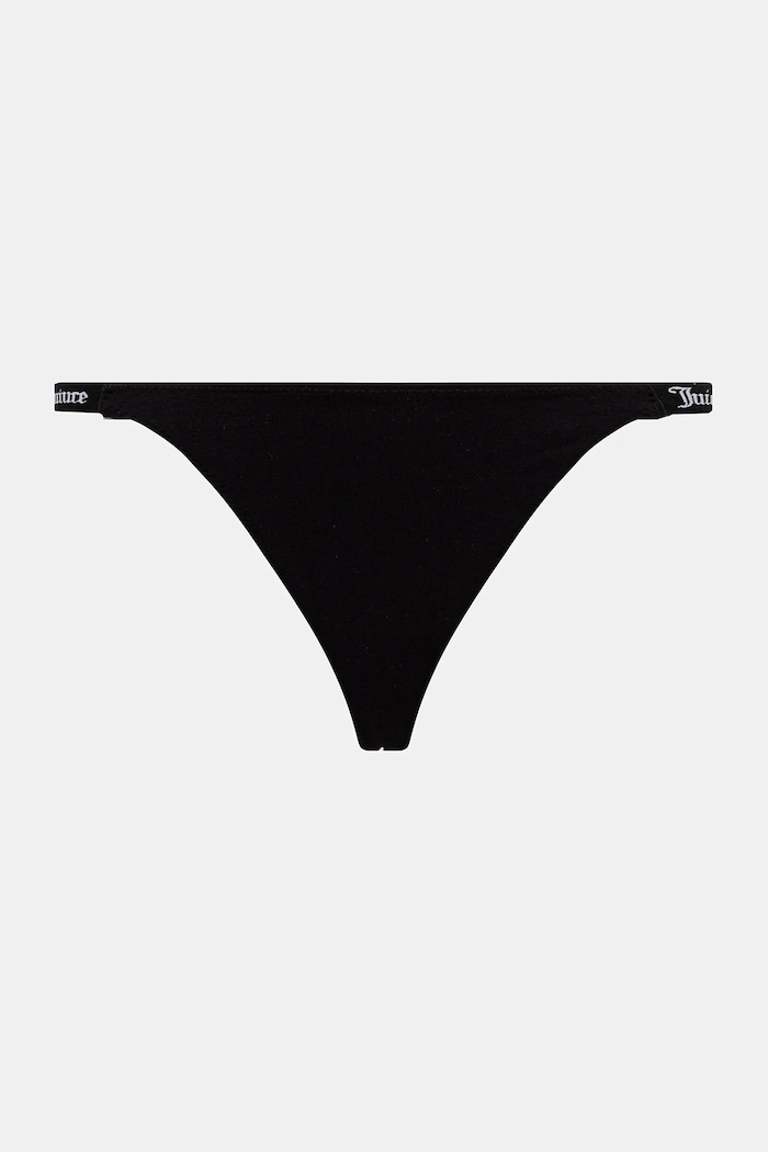 Juicy Couture chiloți g-string pentru femei cu bumbac 3 PK DEMI THNG pachet de 3 JCTTH225951 gri SS26