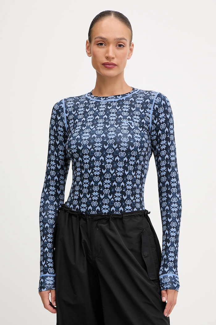 Kari Traa longsleeve funkcyjny FRYD sporty zimowe granatowy 622926