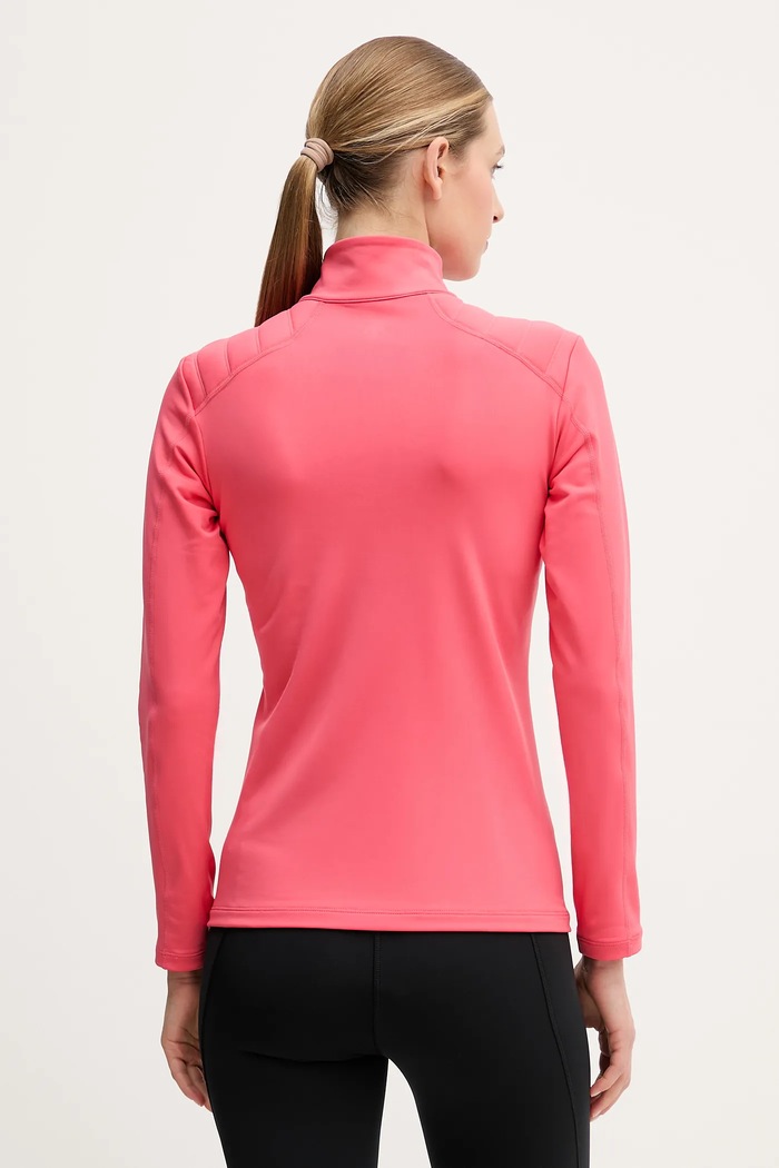 Odjeća Funkcionalna majica dugih rukava Descente WOMENS T-NECK DW5FLT02LU roza