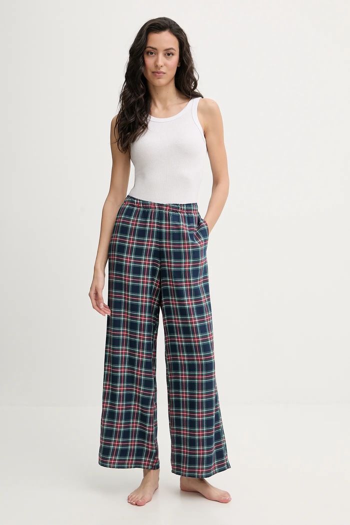 Pyžamové nohavice Hollister Co. KI346.5091.252 tmavomodrá AW25