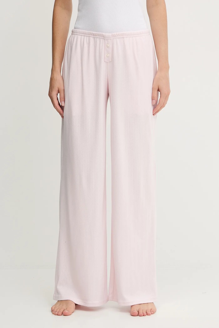 Hollister Co. pantaloni de pijama fund roz KI346.5097.600