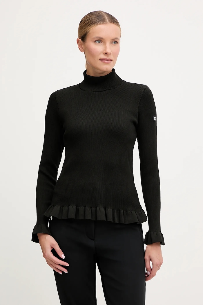 Newland funkcionális hosszú ujjú ing LADY TURTLENECK téli sportok fekete N46820.15