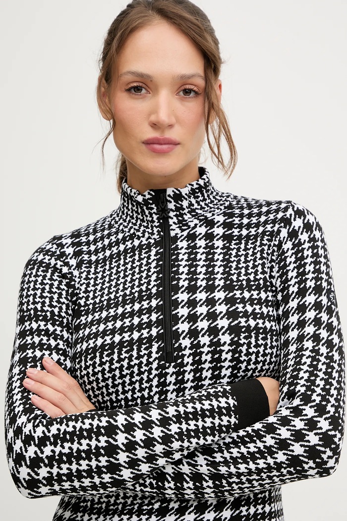 Newland longsleeve funcțional LADY T-NECK negru N46777.108