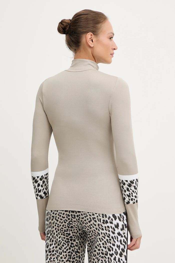 Îmbrăcăminte Newland longsleeve funcțional LADY T-NECK N46735.97 bej