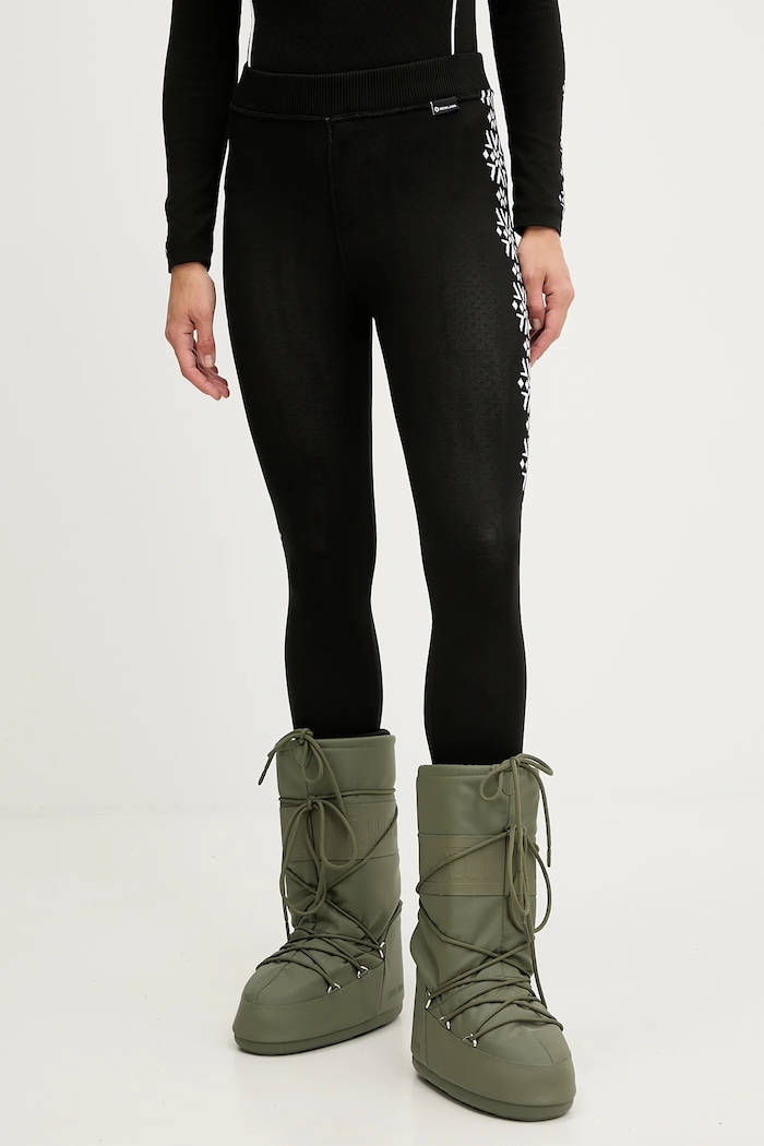 Newland pantaloni funcționali LADY LEGGINGS Planet friendly negru N46721.108