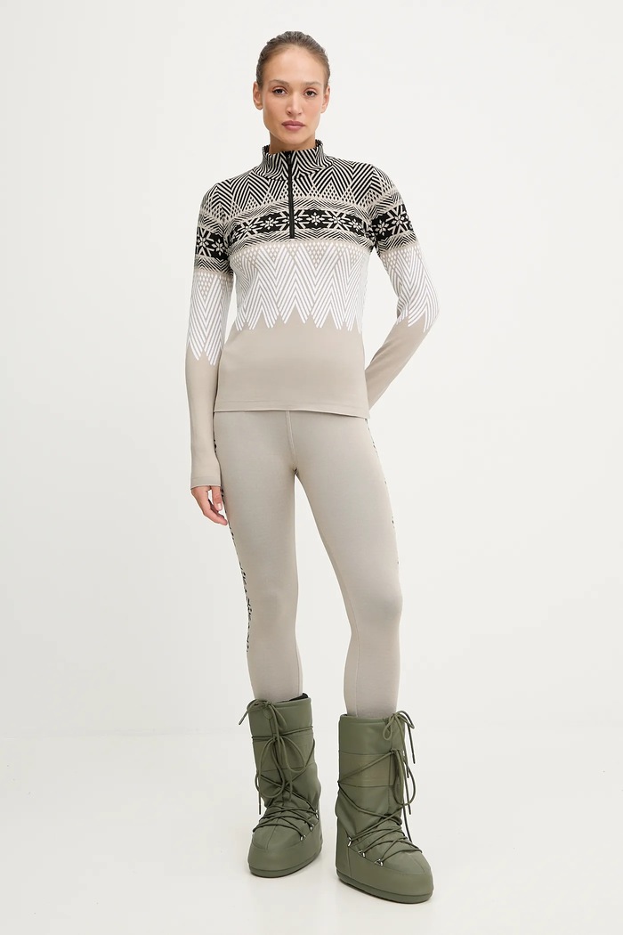 Newland funkcionális pulóver LADY T-NECK N46703.97 bézs AW25