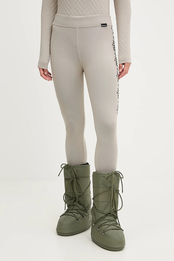 Newland legginsy funkcyjne LADY LEGGINGS sporty zimowe beżowy N46721.106