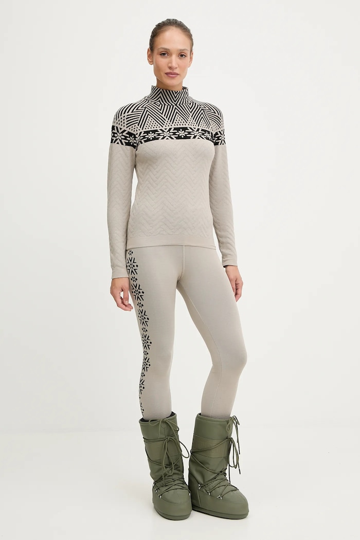 Newland legginsy funkcyjne LADY LEGGINGS N46721.106 beżowy AW25