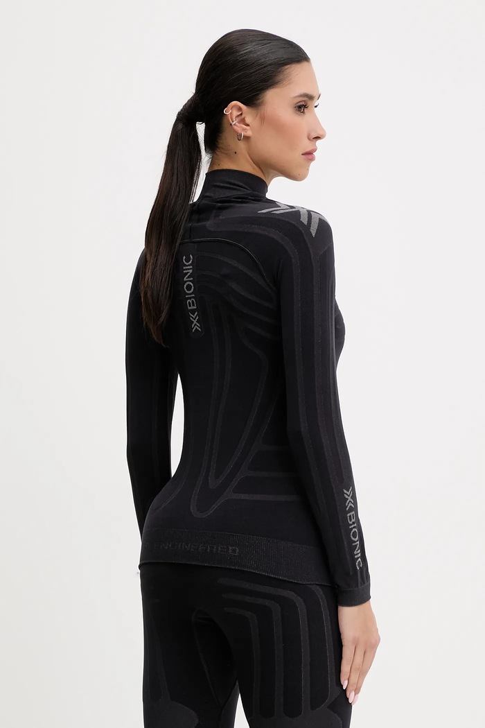 Ρούχα Ισοθερμικό μακρυμάνικο X-Bionic HEATLOOP SHIRT TL.W106W25W μαύρο