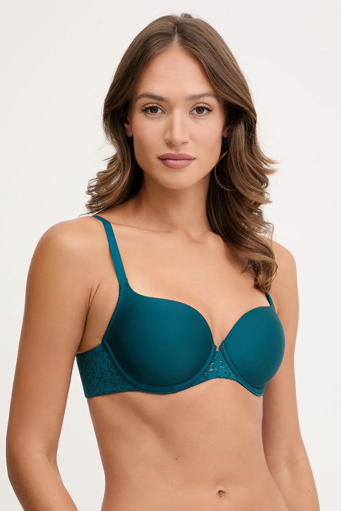 Chantelle sutien cu balene turcoaz C13FN0