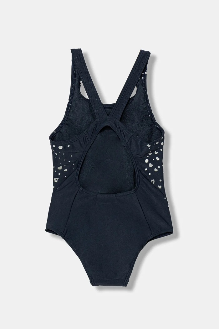 Jednodielne detské plavky adidas Performance JM8230 tmavomodrá AW25
