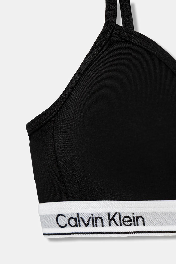 Detská podprsenka Calvin Klein Underwear 2-pak čierna G80G800741.9BYA