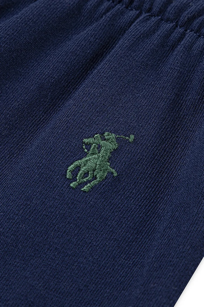 Polo Ralph Lauren piżama bawełniana dziecięca granatowy 4P0279