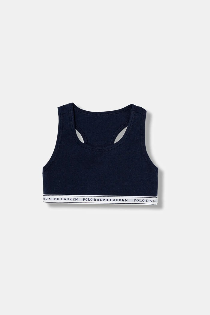 Dziewczynka Polo Ralph Lauren biustonosz dziecięcy 2-pack 4P5038 szary