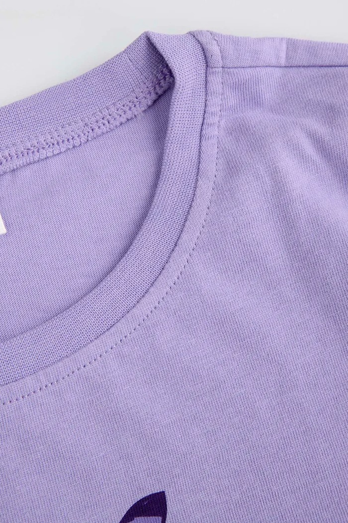 Fete Coccodrillo pijamale din bumbac pentru copii ZC5448102PJS violet