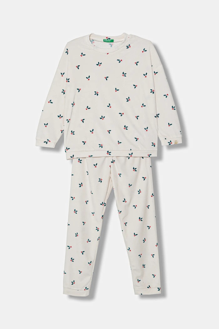 Otroška pižama United Colors of Benetton 2-pack Komplet bež 312W0P09R.G.Seasonal